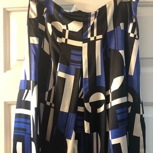 Fabulous silk skirt with pleats.